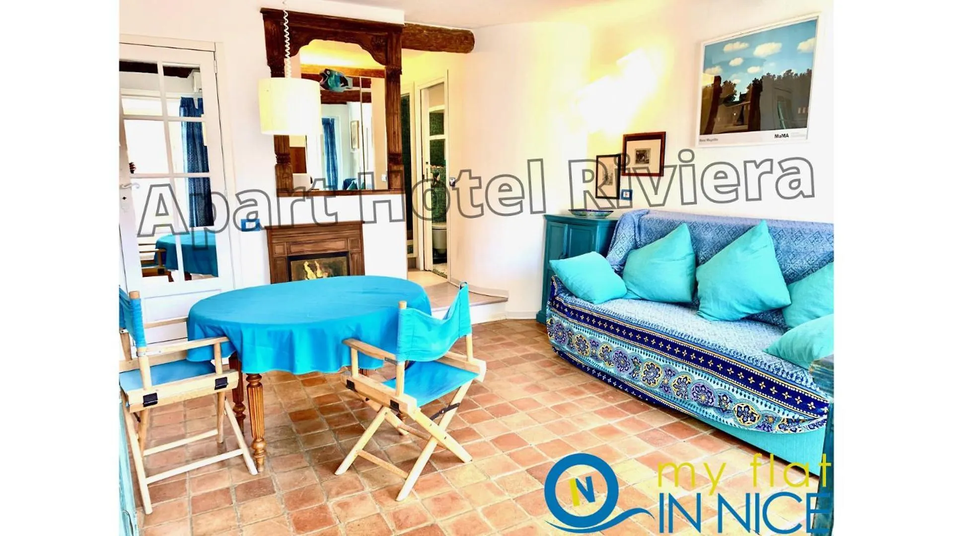 아파트 Aparthotel Riviera - Terrasse Saleya - Old Town 니스